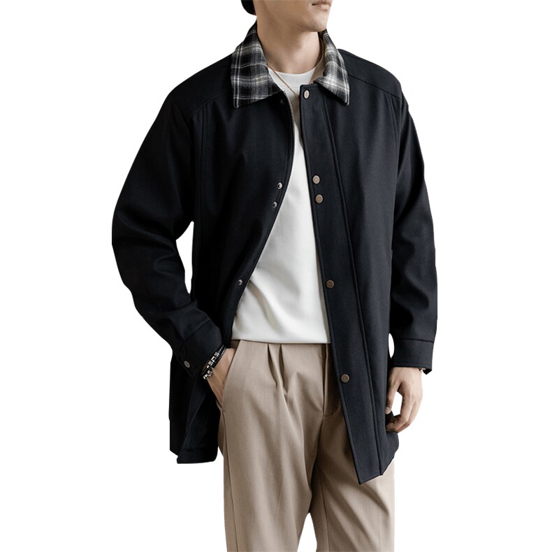 老钱风大码休闲夹克风衣8569-P80控169大码元,男装夹克,星座209