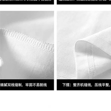 美式新款高街印花短袖T恤男夏季重磅帅气日常休闲宽松上衣，男装T恤，星座506A