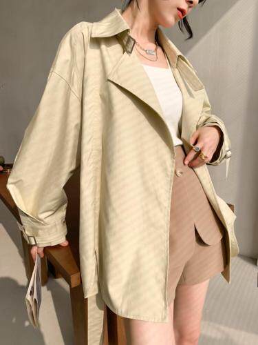 春装新款糖果色风衣外套 更多新款感谢关注2165CB，女装风衣，CB-C