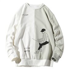 青少年t恤男长袖中上衣服男士卫衣春秋款潮流打底衫DS982T，男装卫衣，电商A102