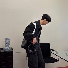816B-JK126-P110早春机车痞帅夹克休闲外套，男装夹克，星座816B