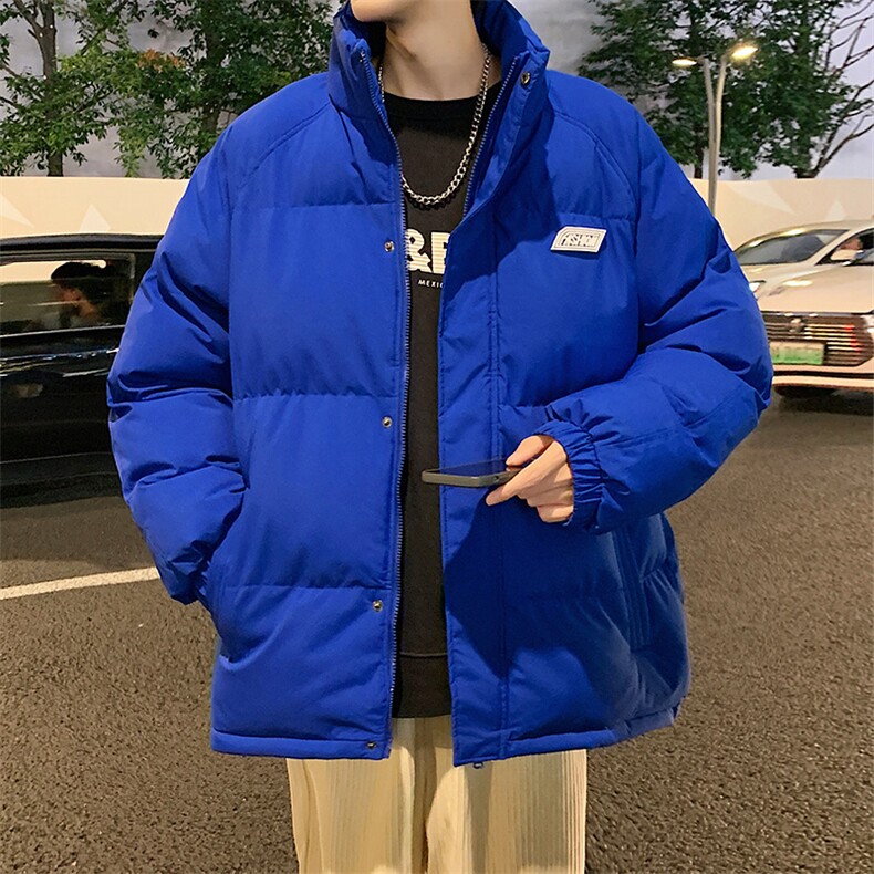冬季新品加绒加厚大码棉衣青少年港风百搭男女棉服外套6908-P85,男装棉衣,电商A441-1
