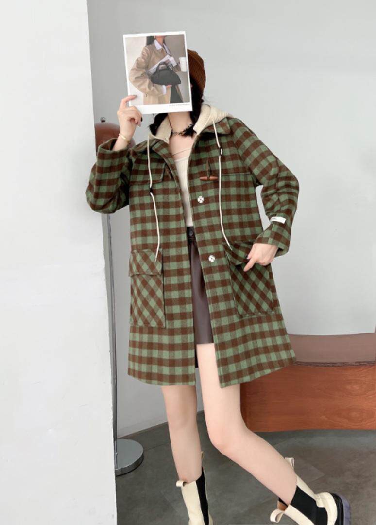 格子外套，定制款，其它，觅 愉