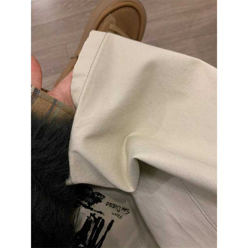 【有货】涂鸦杏色牛仔裤男款修身直筒美式vibe风裤子HT68LL-特P55,男装牛仔裤,星座1007（原301D）