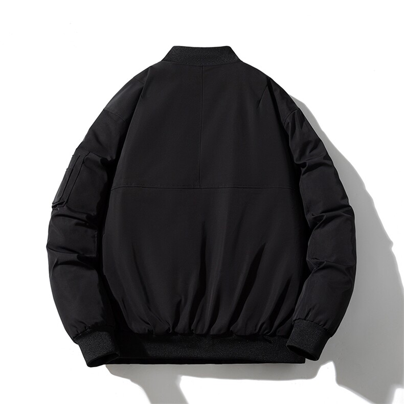 现货2色秋冬带帽可拆卸飞行服外套棉服夹克,男装棉衣,电商A105