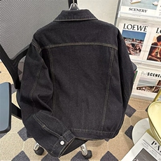 牛仔夹克男春秋季新款潮牌痞帅宽松百搭工装休闲外套6611P64，男装夹克，星座410-2
