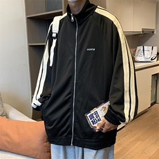 F135-P40美式复古立领运动夹克男外套春季新款潮牌百搭休闲上衣，男装夹克，星座512-6