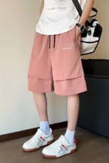 ！2026夏季新款男士宽松刺绣短裤情侣百搭五分裤DK313特P30，男装休闲裤，电商B220