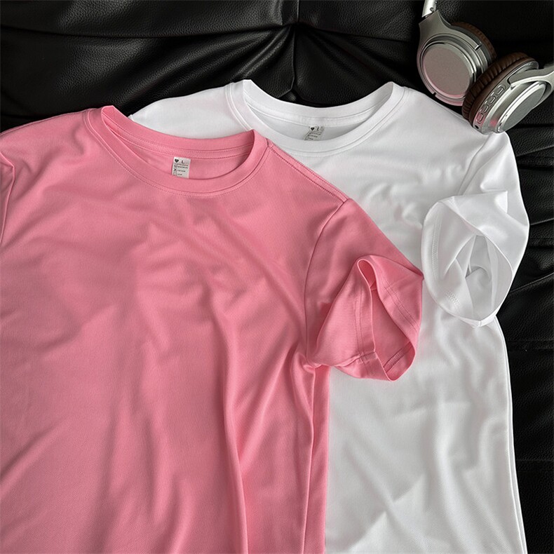 备货10W件2026夏季新款吸湿排汗运动T恤DT6296特P9.5建议零售价38，女装T恤，电商A001-1