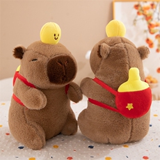 朱艳辉毛绒玩具 乒乓球水豚