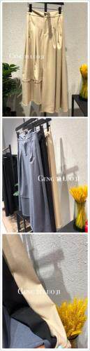 【现货】一款特别有设计感的半身裙，里面是裤子穿法，外面是裙子，女装半身裙，更替落集