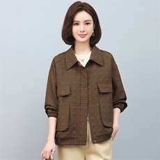 2024春秋季时尚简约大方气质优雅显瘦休闲百搭潮流短外套，女装短外套，独衣靓