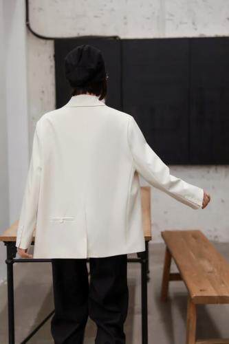 春季新款韩版宽松西装，女装西装，变色鸟(4F)