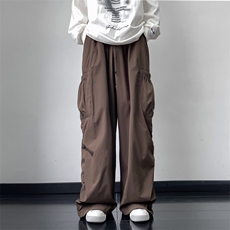 港风美式vintage潮牌工装裤男高街复古机能宽松休闲裤K7453-P40，男装休闲裤，星座512-4