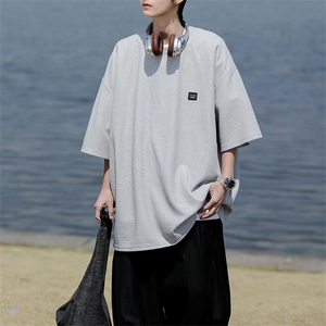 8XL-M 重磅！特大码T潮牌上衣男中性华夫格短袖T恤DX304P25控39图片