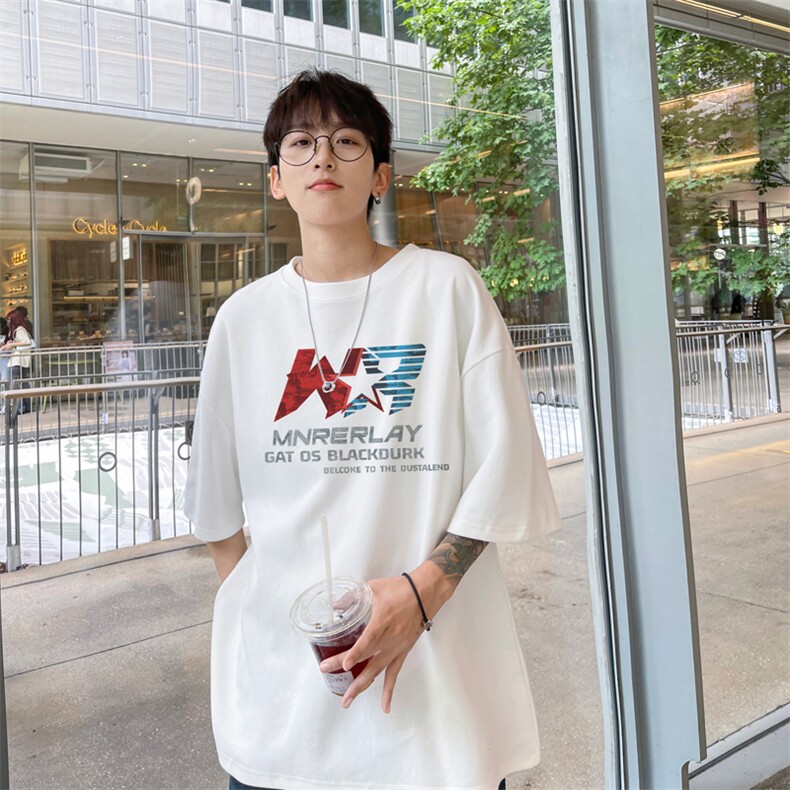 量大优供视频230g重磅纯棉短袖T恤男NT227-特P19控38,男装T恤,电商B367
