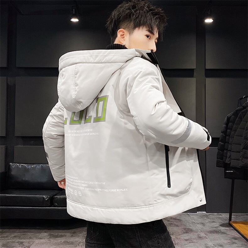 男士休闲连帽加厚保暖棉衣外套棉服棉袄冬季防寒开衫男装M988,男装棉衣,电商B226-2（原B217-2）