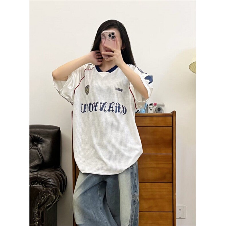 美式复古设计感透气夏季球服男款高街痞帅短袖T恤TS193,男装T恤,星座1116A（原606A-3）