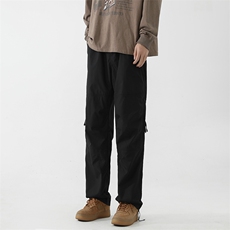 美式机能降落伞兵裤男秋季cleanfit裤微喇叭工装冲锋裤MK552-p36，男装休闲裤，星座1008