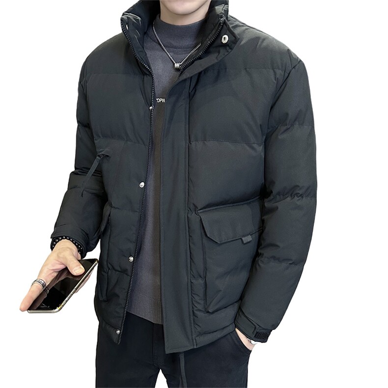 冬季工装潮流加厚韩版棉衣外套棉服小伙店主风MY923特P75,男装棉衣,星座301B-1