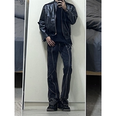 ！拿图不拿货！cleanfit牛仔裤小众设计感裤子KZA11-P53，男装牛仔裤，星座1007（原301D）