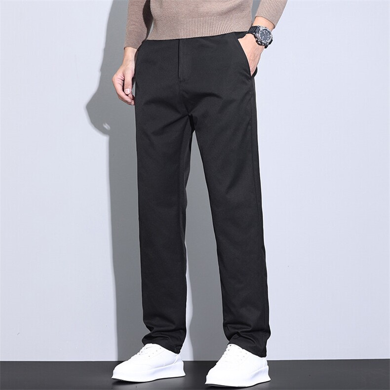 LK8028-p40秋冬款纯色休闲西裤长裤修身休闲裤藏青四季有货，男装休闲裤，星座224-3