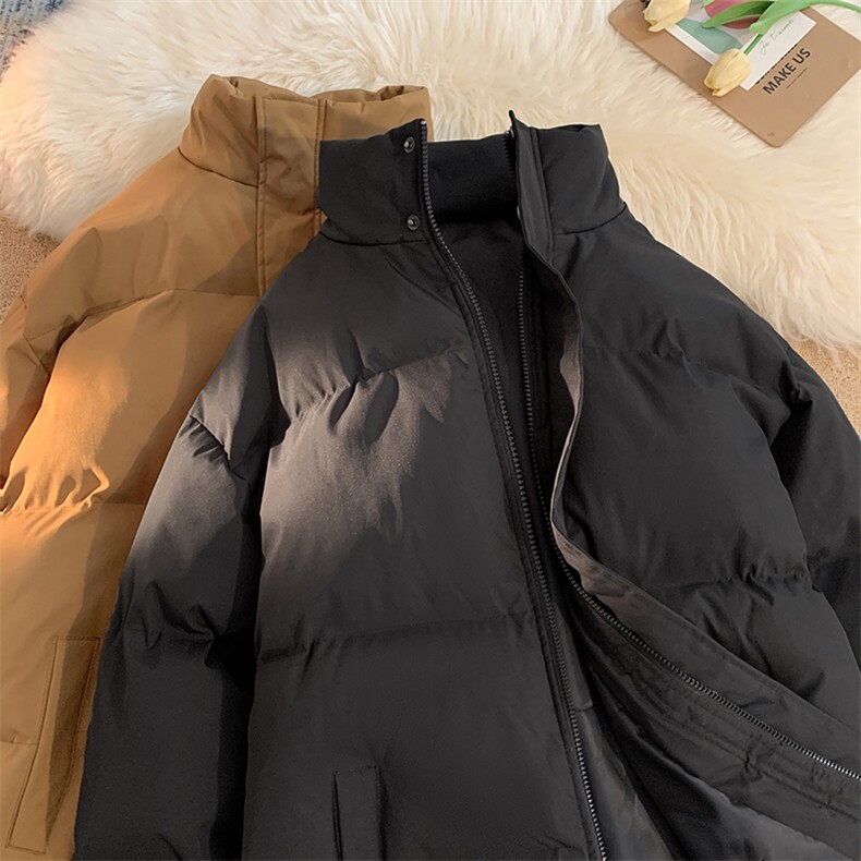 2026冬季多开跑量毛毯光板面包服立领棉服男MY12-P80,男装棉衣,电商A021