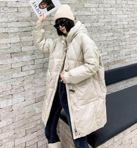 2020白鸭绒羽绒服，女装羽绒服，曼希野