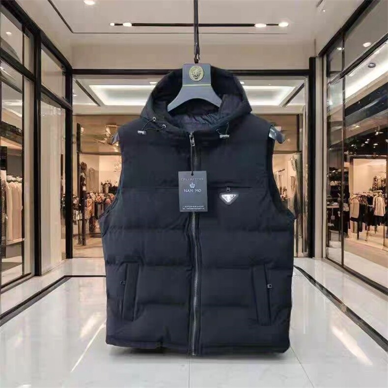 (网络图)轻奢休闲百搭棉马甲男士欧货时尚连帽坎肩313B-24605-P80,男装背心/马甲,星座313B