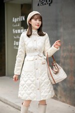 现货高品质标90白鸭绒羽绒服，女装羽绒服，艾依佳人