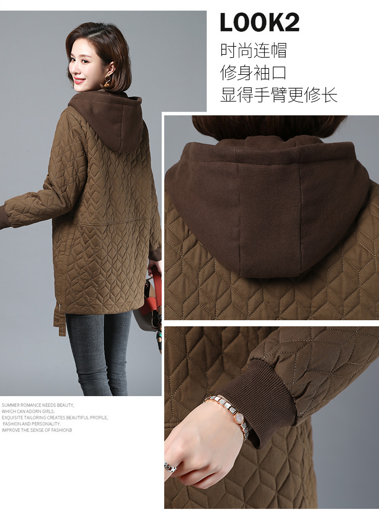 F0192 1520K ÁO KHOÁC NỮ SANTDN BIG SIZE NGOẠI CỠ MÙA XUÂN THU ĐÔNG TRUNG NIÊN THỜI TRANG NỮ VẢI BÔNG G04 SẢN PHẨM MỚI