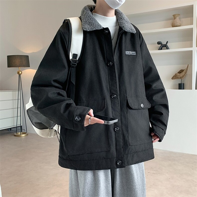 秋外套男年新款衬衫式夹克男春秋款宽松高级感褂子上衣HH2582P88，男装夹克，星座1013-5