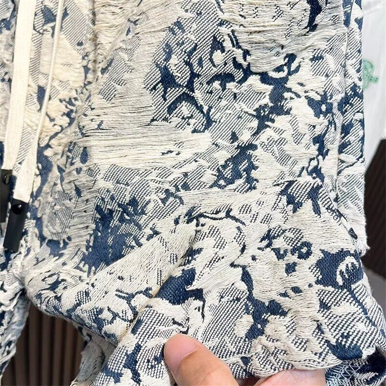 网络图现货港风中性风时尚裤子短裤小香风RL109-P38,男装牛仔裤,星座1005-4