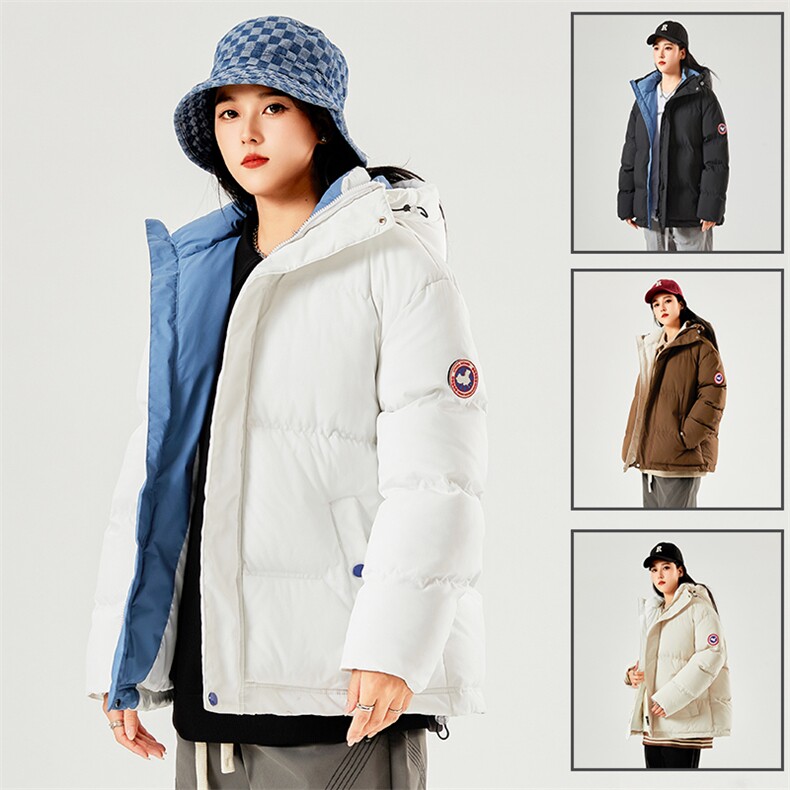 冬季新款棉衣男士加厚大鹅棉袄外套情侣款防寒保暖棉服1102-P60,男装棉衣,星座1403A