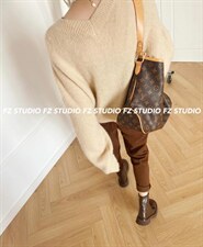 【现货】收脚休闲裤，女装休闲裤，F/TU