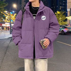 现货 抖音得物可供视频 冬季三防加厚羽绒棉衣外套面包棉服 81127图片