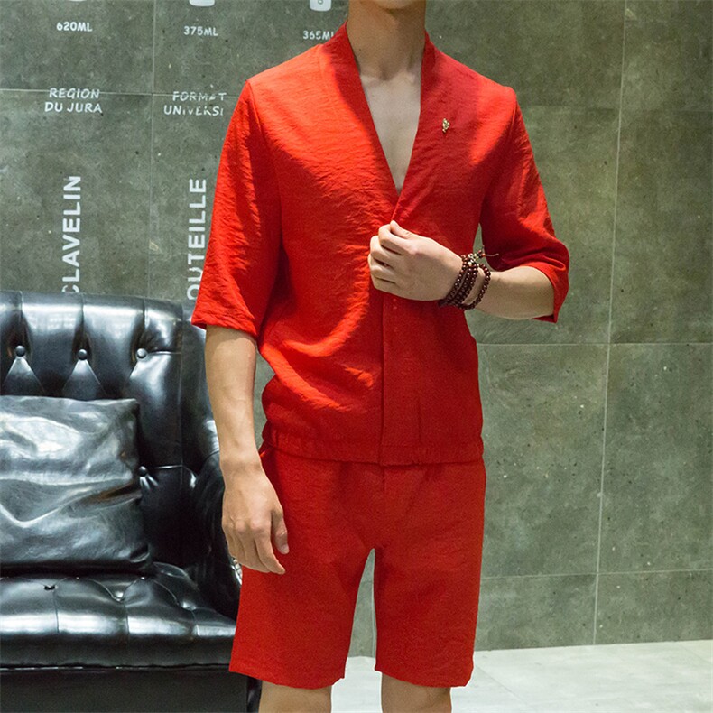 夏季休闲运动套装夜场服务生工作服两件套钱塘6005-366-特,男装休闲套装,星座1112-5（原712-5）