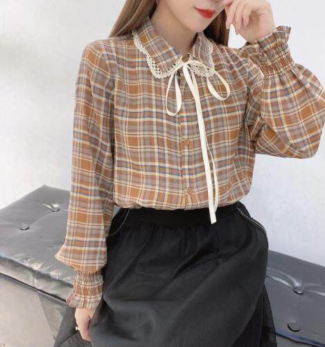 格子衬衫，女装衬衫，一家人