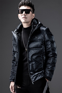 CX82809钱塘2020-2中青年男士连帽时尚休闲简约百搭羽绒服P265图片