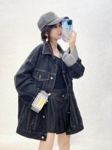 秋款牛仔外套，其它，玫瑰共和国