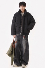 男女冬季加绒加厚立领防水保暖棉服大衣A406MY8817P85，男装棉衣，星座309（原A406）