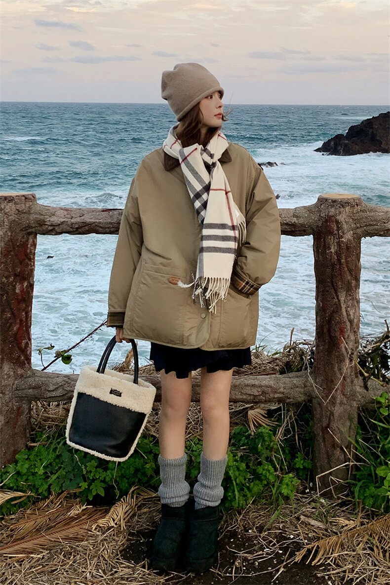冬季大量备货时尚韩版工装90羽绒服外套2C300-2562-P255-K385,女装羽绒服,2C300