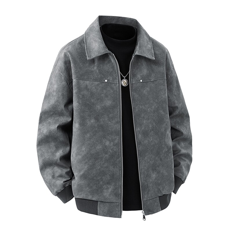 2026春季新款直播品质休闲皮夹克飞行服皮衣男外套PY237-P50,男装夹克,星座1402-1