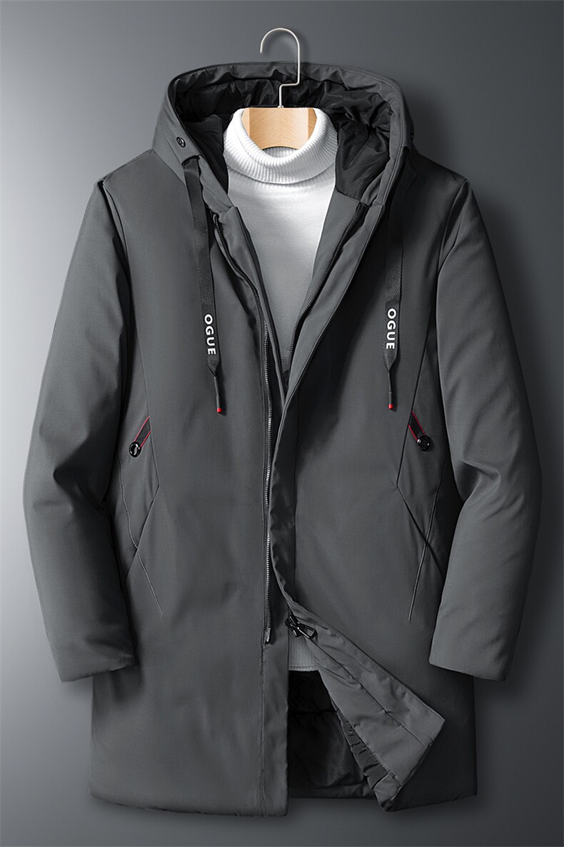 大码L-8XL冬装新款保暖中长款棉衣男士连帽外套A438-8856,男装棉衣,电商A438