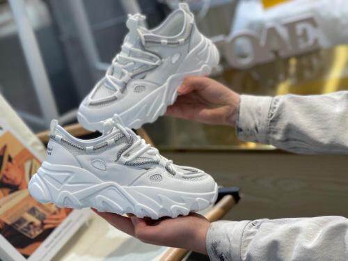 2021新款韩版时尚休闲真皮透气潮流远动老爹鞋，其它，她他麦