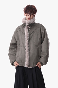 主推冬季新款宽松/座山雕加厚外套潮加厚棉衣XZ102B-1M803-P125图片