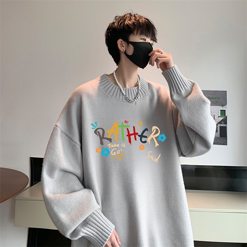 半高领毛衣男士大码针织衫男毛线衣男M18301-P45加绒款-P65,男装针织衫/毛衣,电商A040