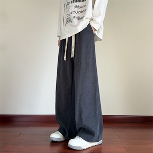 秋冬麦穗纹休闲直筒裤*CK2589*P40控控78图片