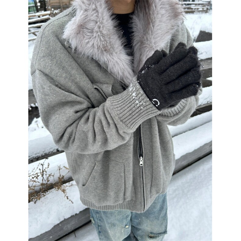 高品质现货】加厚针织衫外套座山雕棉衣保暖棉服w8809-特P120,男装针织衫/毛衣,星座1212