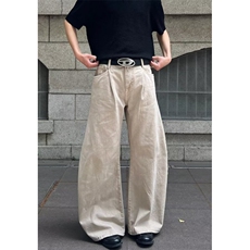 潮牌复古cleanfit直筒休闲裤男夏季宽松新款百搭工装长裤KN7035，男装工装外套，星座1116A（原606A-3）
